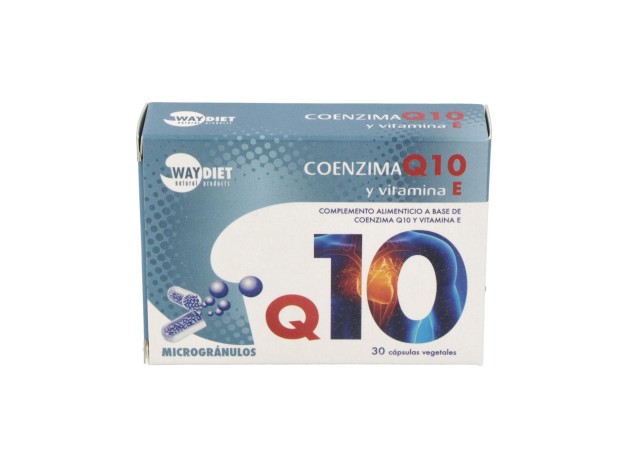 Waydiet Natural Q10 + Vit E 30Caps