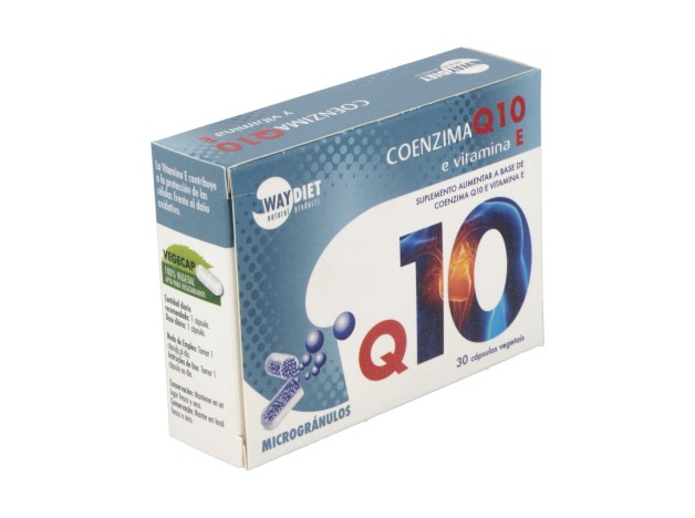 Waydiet Natural Q10 + Vit E 30Caps