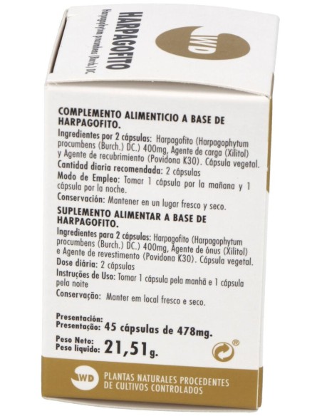 Waydiet Harpagofito Phytogranules 45Caps