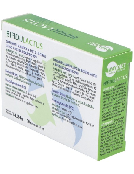 Waydiet Natural Bifidulactus 30Caps