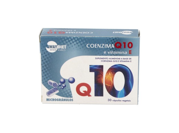 Waydiet Natural Q10 + Vit E 30Caps