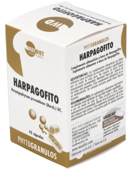 Waydiet Harpagofito Phytogranules 45Caps