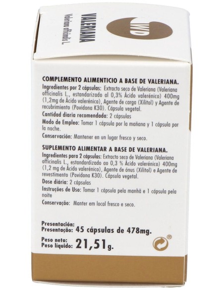 Valeriana Phytogranulos 45Caps.