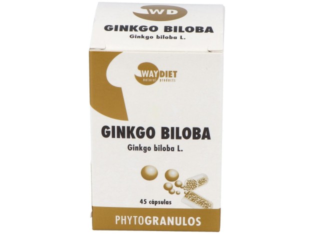 Waydiet Natural Ginko Biloba Phytogranulos 45Caps
