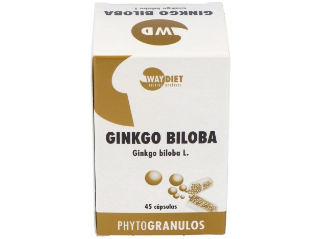 Waydiet Natural Ginko Biloba Phytogranulos 45Caps