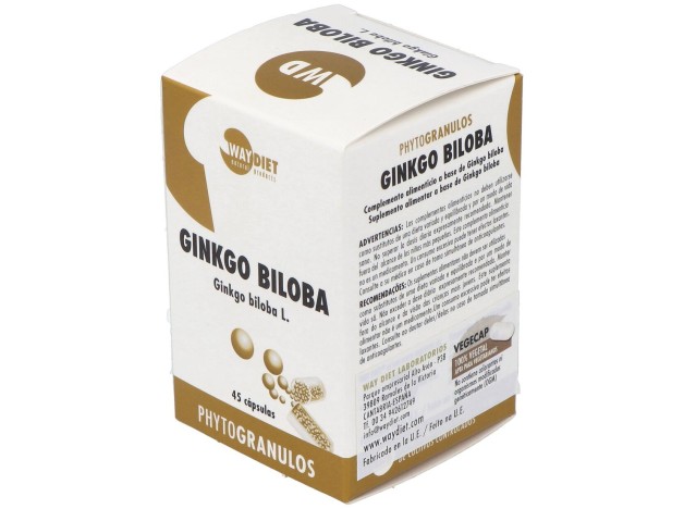 Waydiet Natural Ginko Biloba Phytogranulos 45Caps
