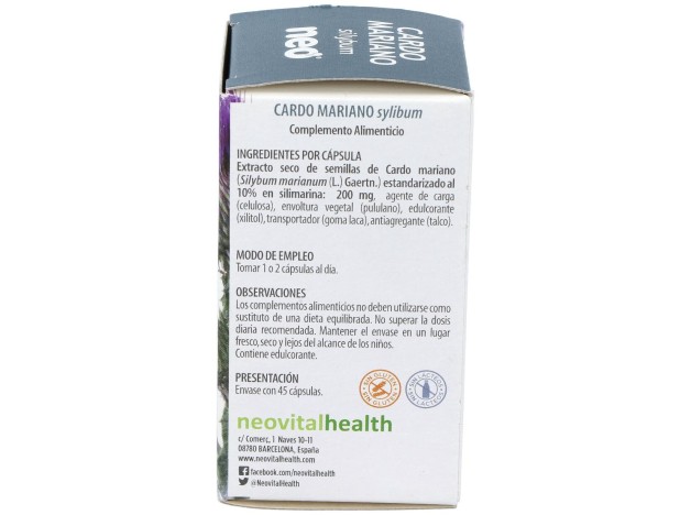 Cardo Mariano Microgranulos Neo 45Cap.