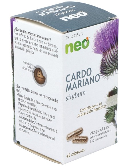 Cardo Mariano Microgranulos Neo 45Cap.