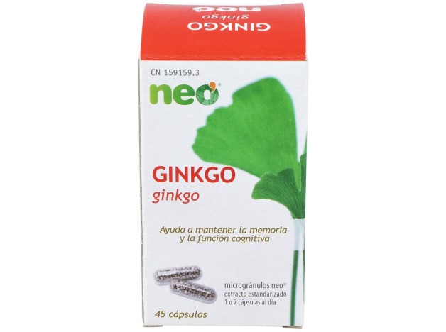 Ginkgo Biloba Microgranulos Neo 45Cap.