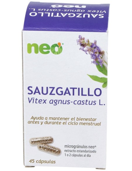Sauzgatillo Microgranulos Neo 45Cap.