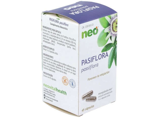 Pasiflora Microgranulos Neo 45Cap.
