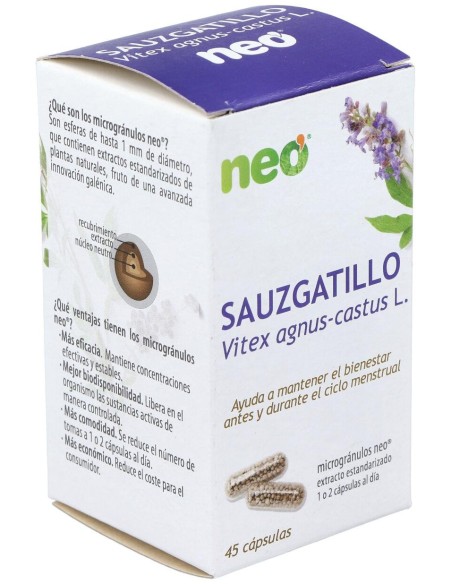 Sauzgatillo Microgranulos Neo 45Cap.