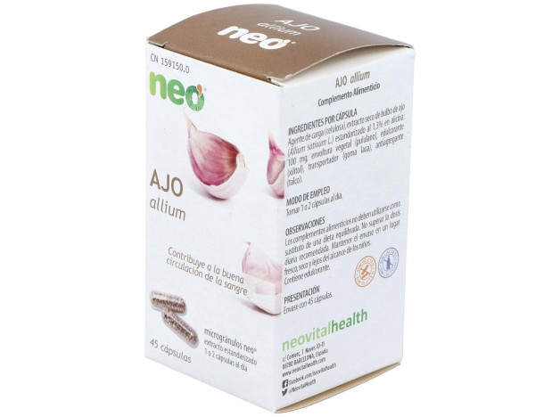 Ajo Microgranulos Neo 45Cap.