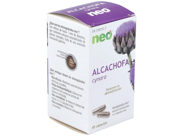 Alcachofa Microgranulos Neo 45Cap.
