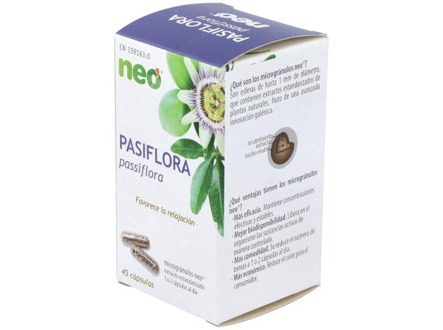 Pasiflora Microgranulos Neo 45Cap.