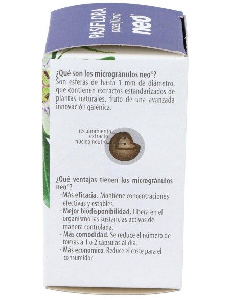 Pasiflora Microgranulos Neo 45Cap.