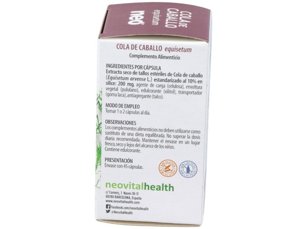 Cola De Caballo Microgranulos Neo 45Cap.