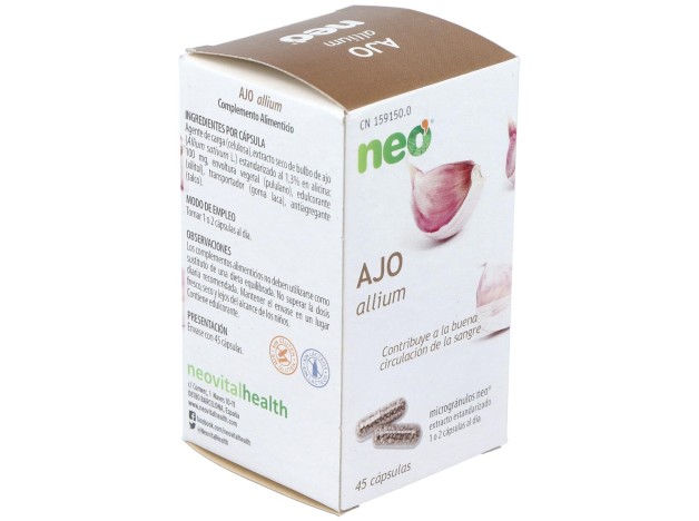 Ajo Microgranulos Neo 45Cap.