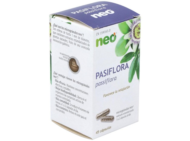 Pasiflora Microgranulos Neo 45Cap.