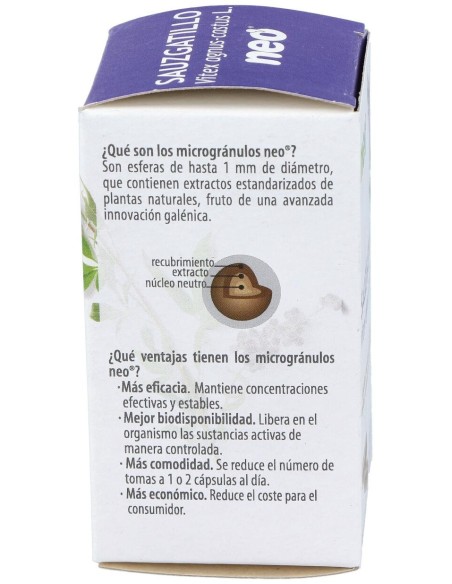 Sauzgatillo Microgranulos Neo 45Cap.