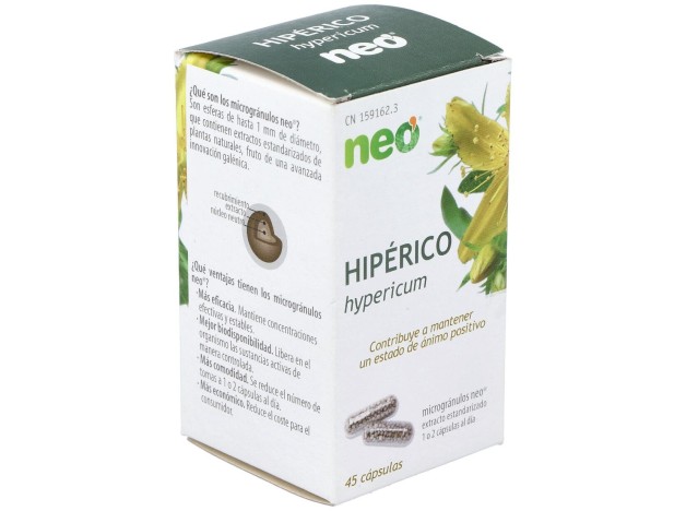 Hiperico Microgranulos Neo 45Cap.