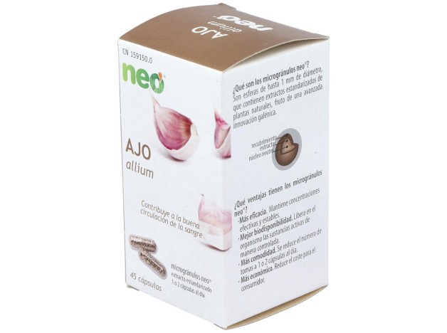 Ajo Microgranulos Neo 45Cap.
