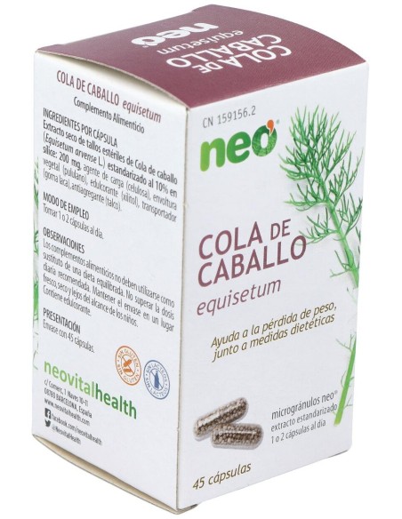 Cola De Caballo Microgranulos Neo 45Cap.