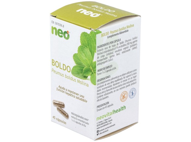 Boldo Microgranulos Neo 45Cap.