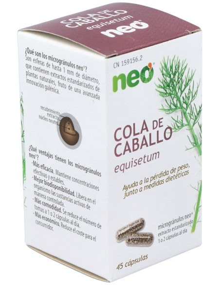 Cola De Caballo Microgranulos Neo 45Cap.