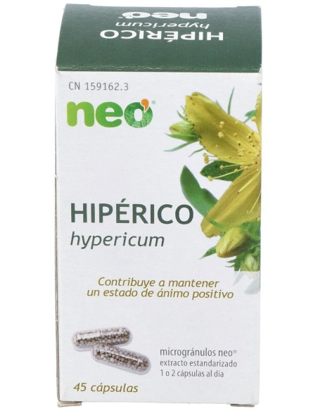 Hiperico Microgranulos Neo 45Cap.