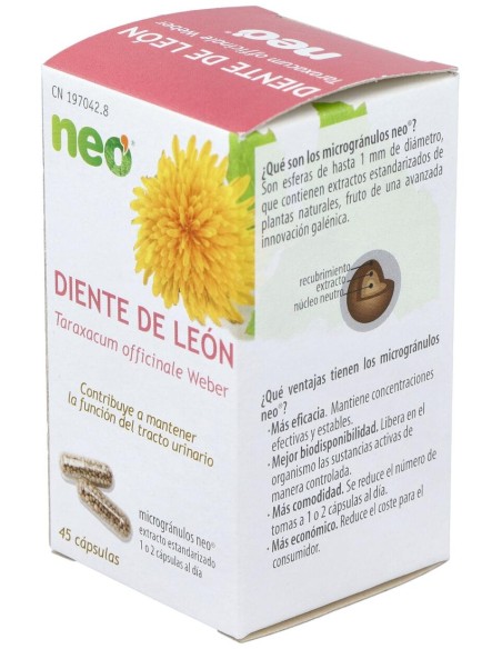 Diente De Leon Microgranulos Neo 45Cap.