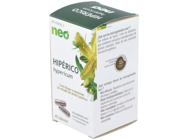 Hiperico Microgranulos Neo 45Cap.