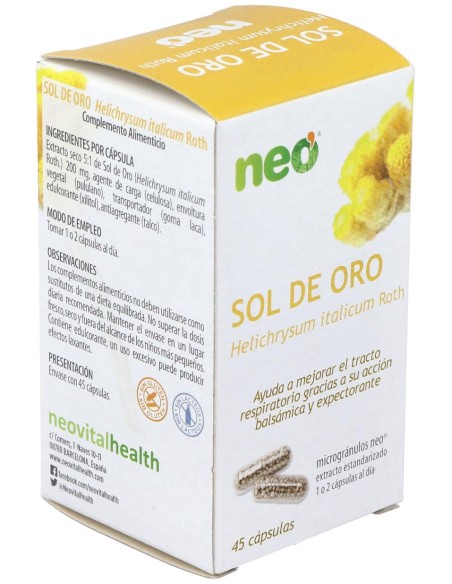 Sol De Oro Microgranulos Neo 45Cap.