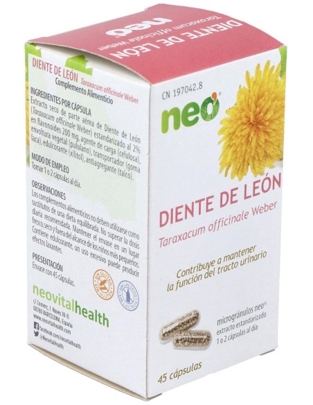 Diente De Leon Microgranulos Neo 45Cap.