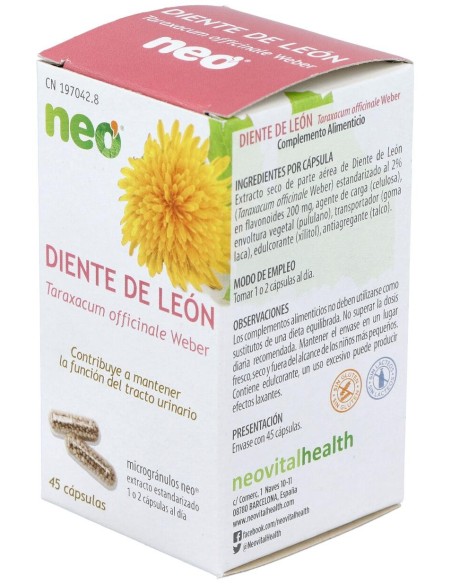 Diente De Leon Microgranulos Neo 45Cap.