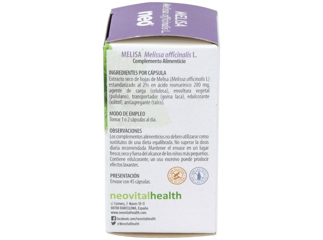 Melisa Microgranulos Neo 45Cap.