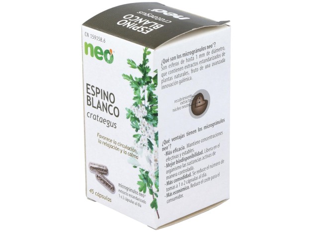 Espino Blanco Microgranulos Neo 45Cap.