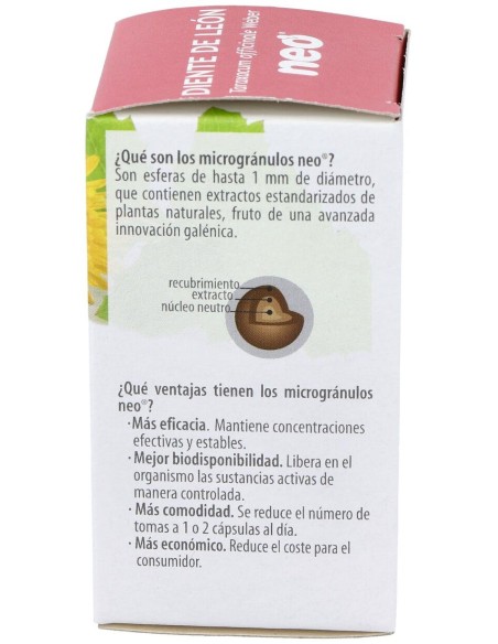 Diente De Leon Microgranulos Neo 45Cap.