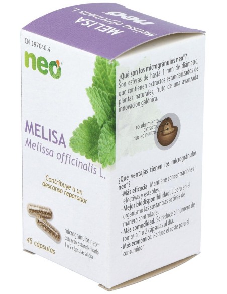 Melisa Microgranulos Neo 45Cap.
