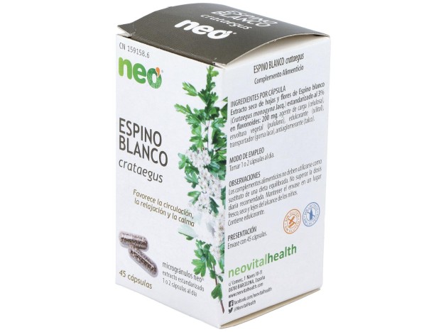 Espino Blanco Microgranulos Neo 45Cap.