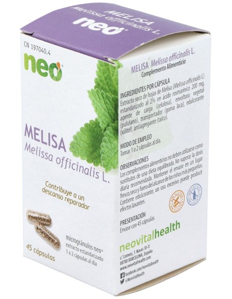 Melisa Microgranulos Neo 45Cap.