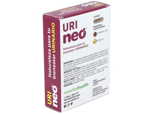 Uri-Neo® Arándano Rojo 500Mg 30Cáps