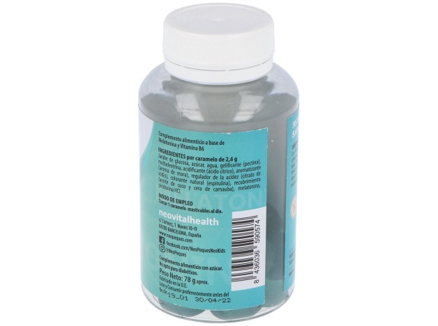 Neo Peques Gummies Melatonina 30Gominolas