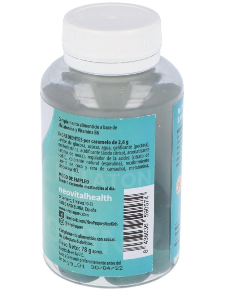 Neo Peques Gummies Melatonina 30Gominolas