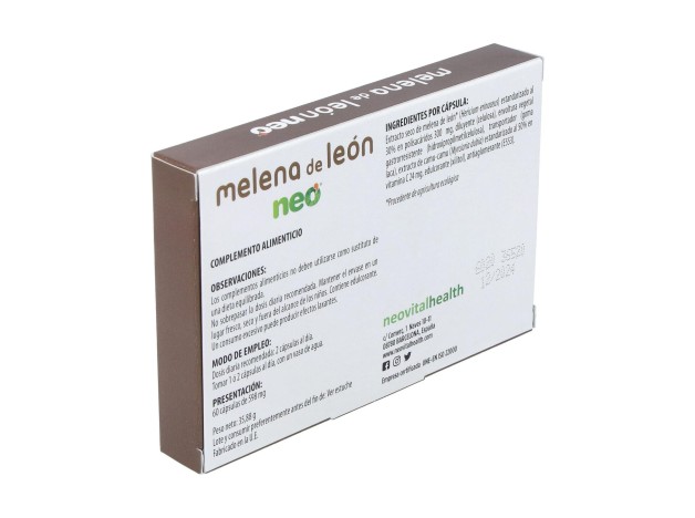 Neovital Health Melena De Leon Neo 60Cáps