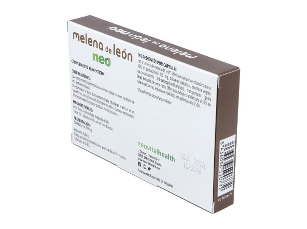 Neovital Health Melena De Leon Neo 60Cáps