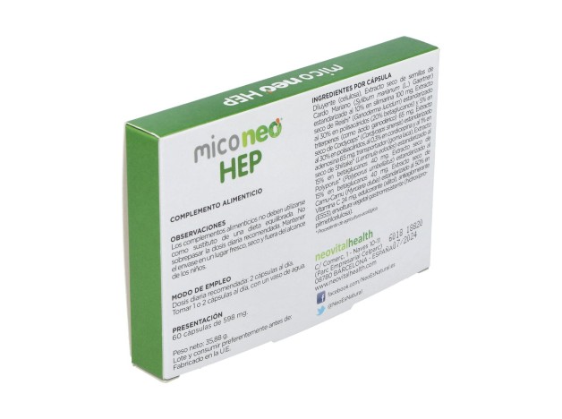 Neovital Health Mico Neo Hep 60Cáps