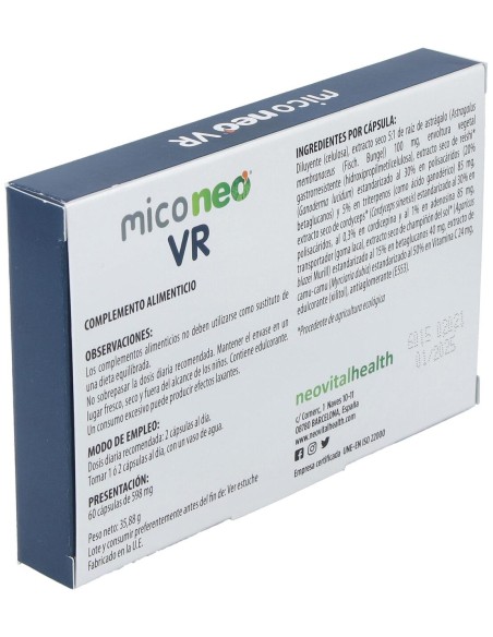 Neovital Health Mico Neo Vr 60Cáps