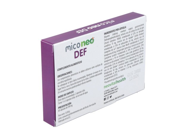 Neovital Health Mico Neo Def 60Cáps