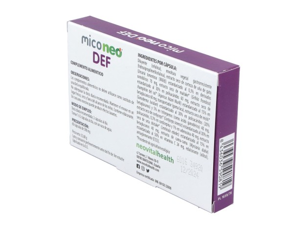 Neovital Health Mico Neo Def 60Cáps